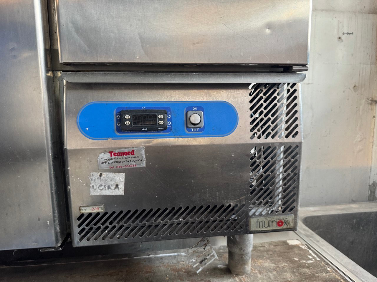 BANCO FRIGO PROFESSIONALE FRIULINOX